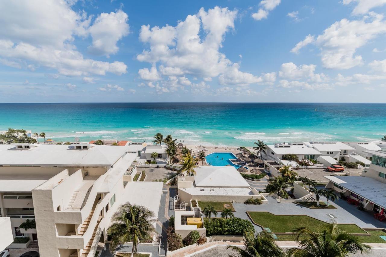 Rooftop Private Jacuzzi In Beach Front Penthouse Aparthotel Cancún